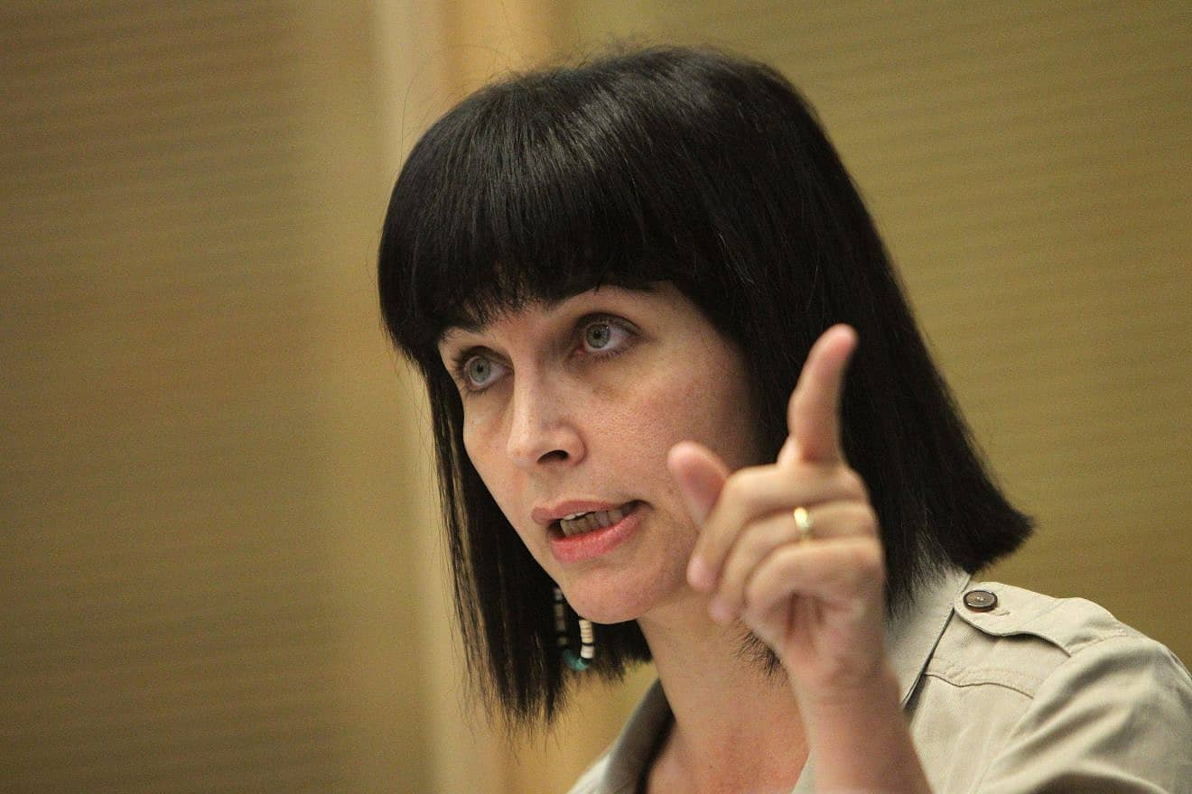 Einat Wilf in the Knesset, 2012. Photo by Miriam Alster/Flash90. Einat Wilf in the Knesset, 2012. Photo by Miriam Alster/Flash90.