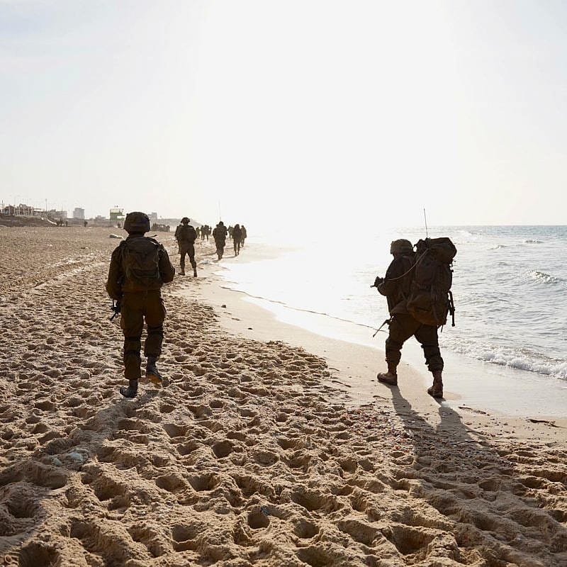 IDF ground forces operating against Hamas in the Gaza Strip, Dec. 4, 2023. Credit: IDF.
