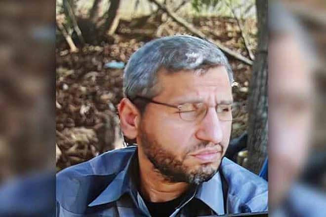 An undated picture of Hamas terror commander Mohammed Deif. Credit: “Channel 12” News.