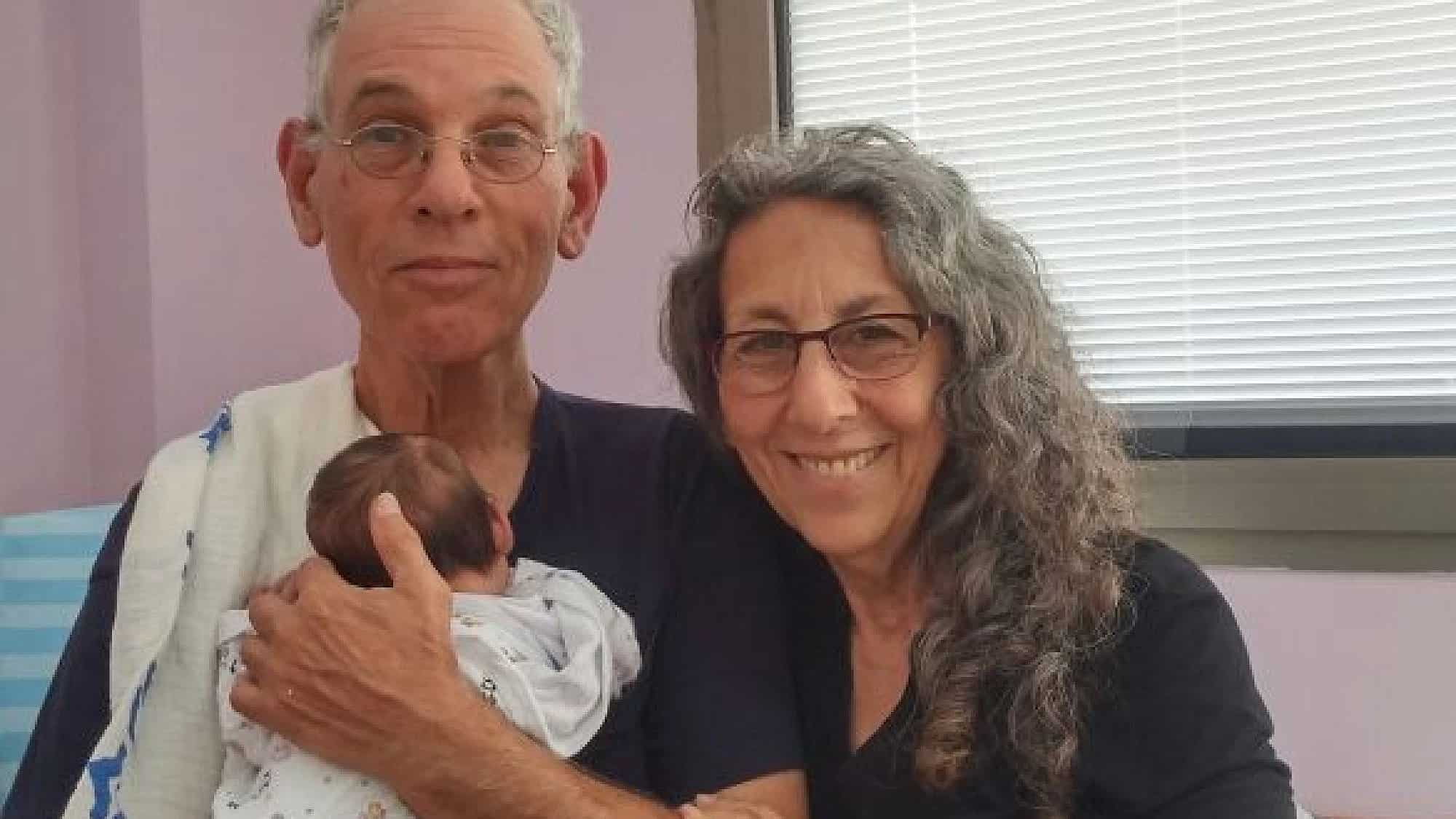 Judi Weinstein Haggai and her husband, Gad. Credit: Courtesy.