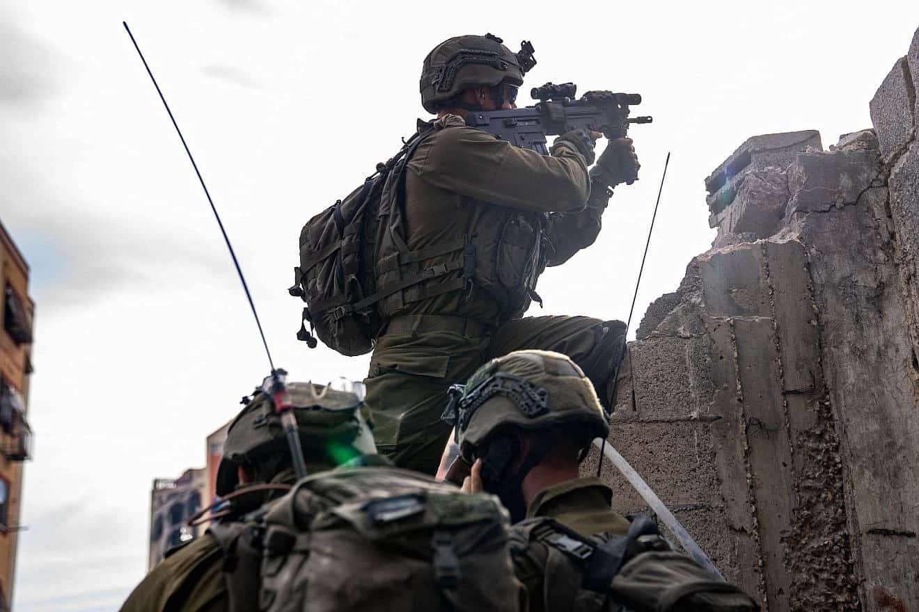 IDF activity in the Gaza Strip, Dec. 10, 2023. Credit: IDF.