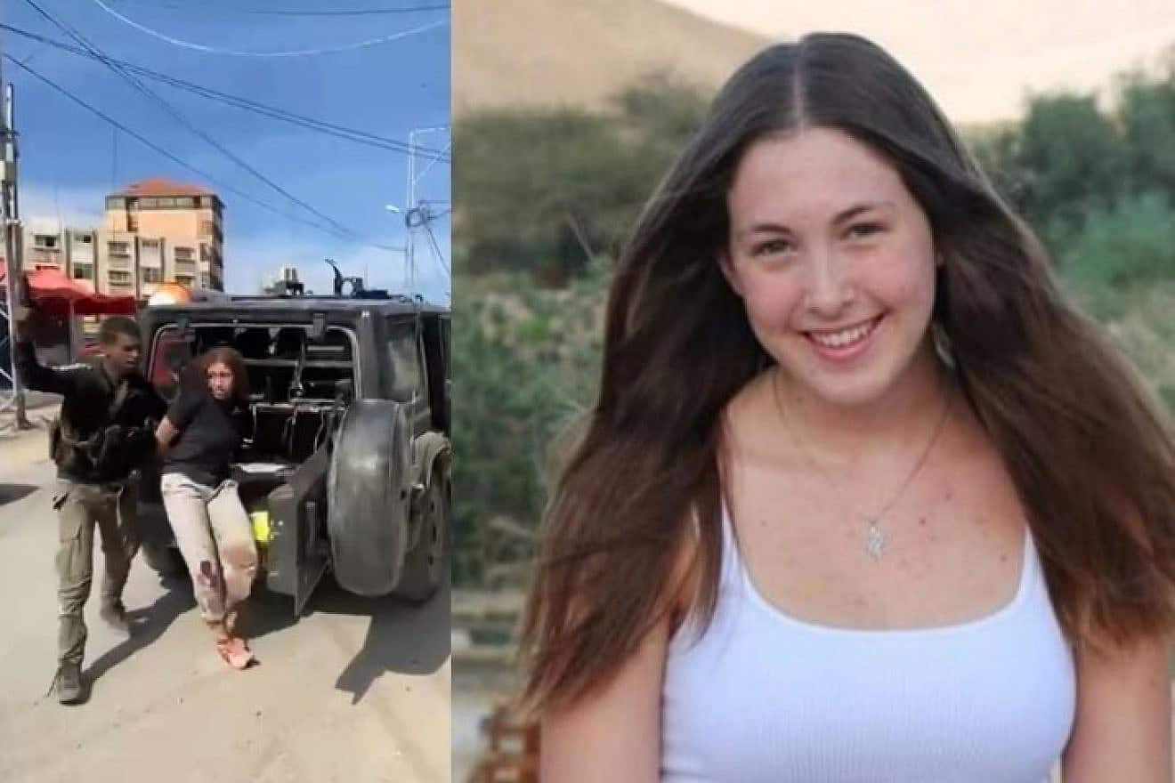 Na'ama Levy, 19, an Israeli hostage being held captive by Hamas in Gaza. Credit: Courtesy.