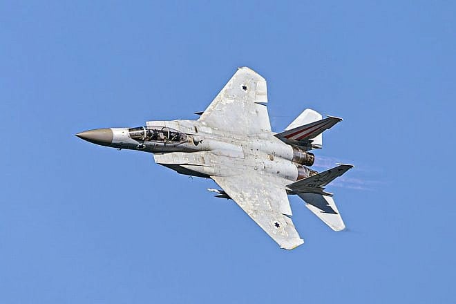 An Israeli Air Force fighter jet, April 26, 2023. Photo by Anthony Hershko/TPS.