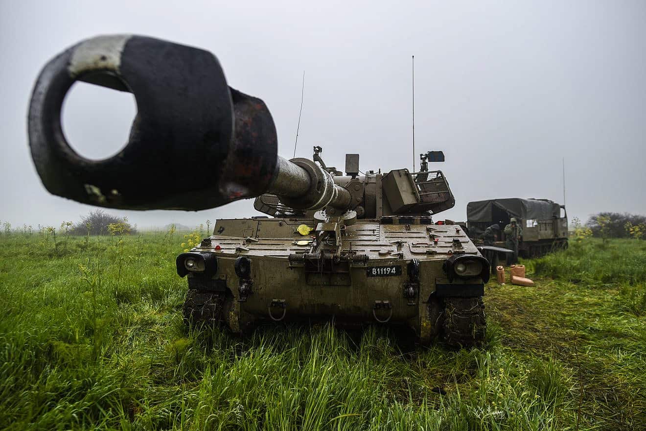 A tank during an Israeli military training program. Credit: Gal_Rotem/Shutterstock.