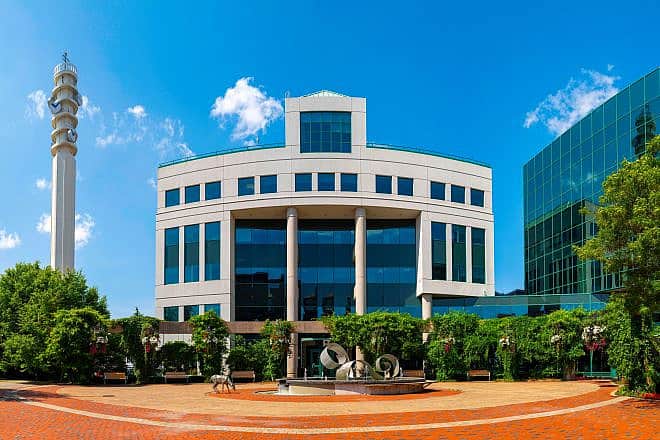Moncton City Hall and downtown skyline in New Brunswick, Canada. Credit: NayaDadara/Shutterstock.