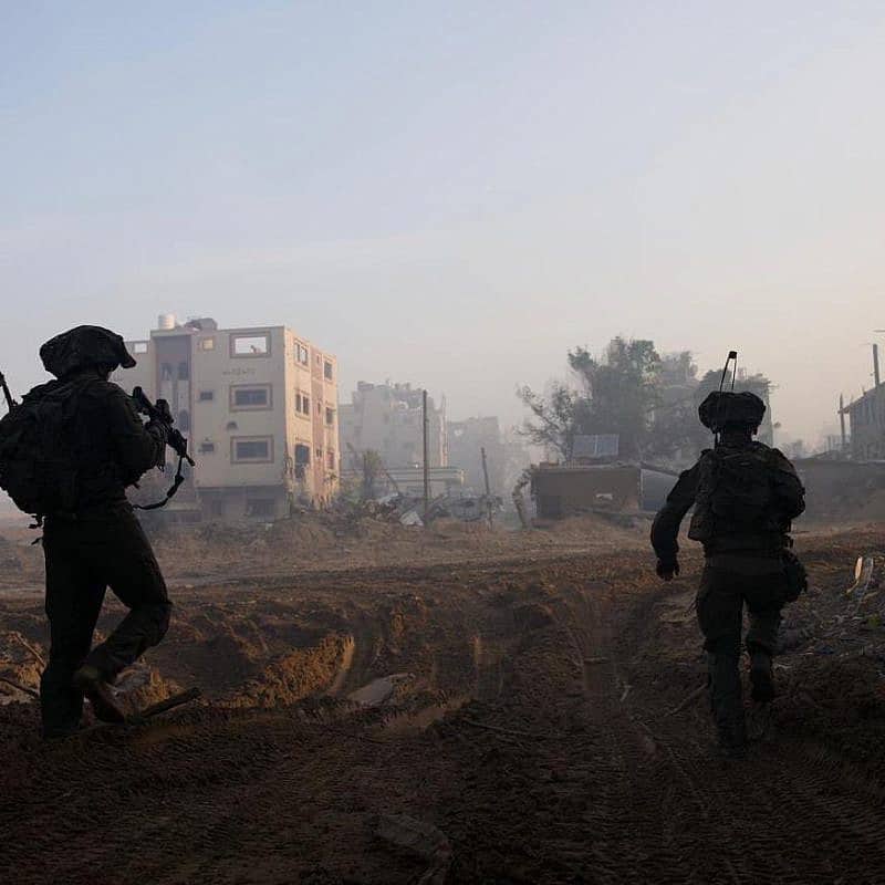 Israeli forces during Gaza ground operations, Jan. 9, 2024. Credit: IDF. Israeli forces during Gaza ground operations, Jan. 9, 2024. Credit: IDF.
