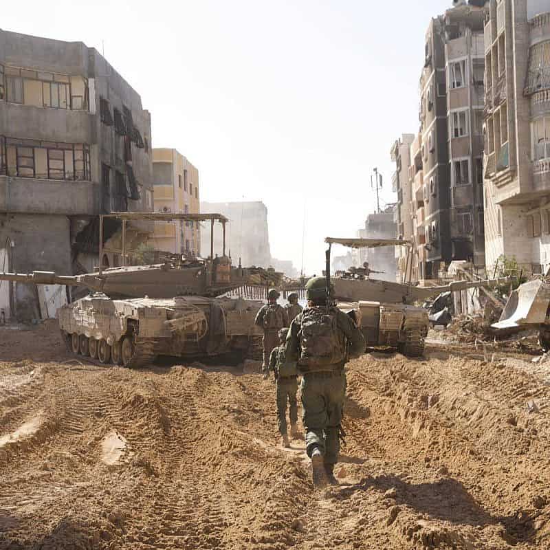 Israeli forces during Gaza ground operations, Jan. 11, 2024. Credit: IDF. Israeli forces during Gaza ground operations, Jan. 11, 2024. Credit: IDF.