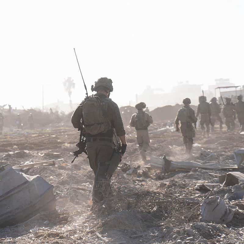 Israeli forces during Gaza ground operations, Jan. 11, 2024. Credit: IDF. Israeli forces during Gaza ground operations, Jan. 11, 2024. Credit: IDF.