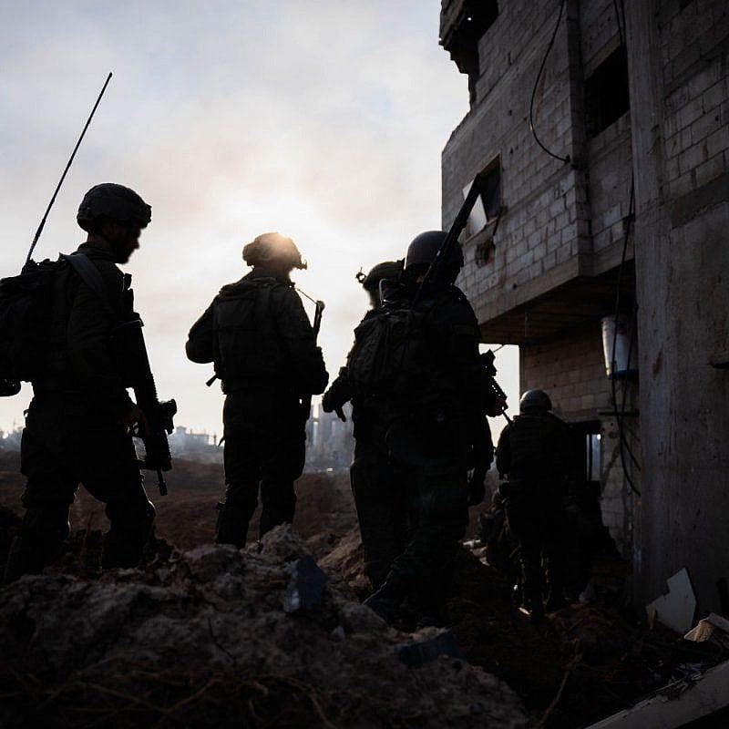 Israeli forces during Gaza ground operations, Jan. 11, 2024. Credit: IDF. Israeli forces during Gaza ground operations, Jan. 11, 2024. Credit: IDF.