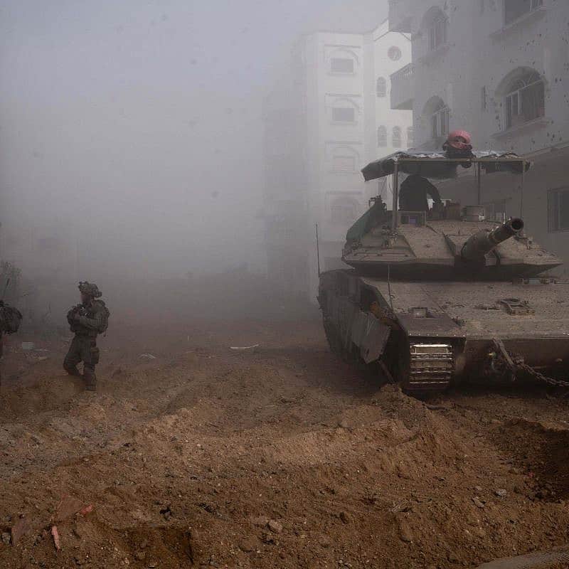 Israeli forces during Gaza ground operations, Jan. 9, 2024. Credit: IDF. Israeli forces during Gaza ground operations, Jan. 9, 2024. Credit: IDF.