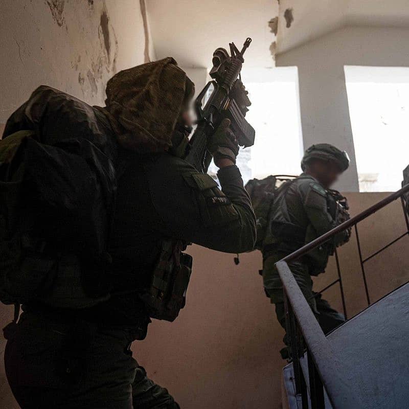 Israeli forces during Gaza ground operations, Jan. 11, 2024. Credit: IDF. Israeli forces during Gaza ground operations, Jan. 11, 2024. Credit: IDF.