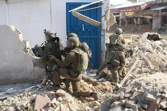 IDF soldiers conduct operations against Hamas terrorists in the Gaza Strip, Jan. 20, 2024. Credit: IDF.