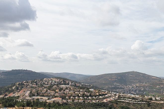 The Israeli community of Eli in Samaria's Binyamin region, Jan. 17, 2021. Photo by Sraya Diamant/Flash90.