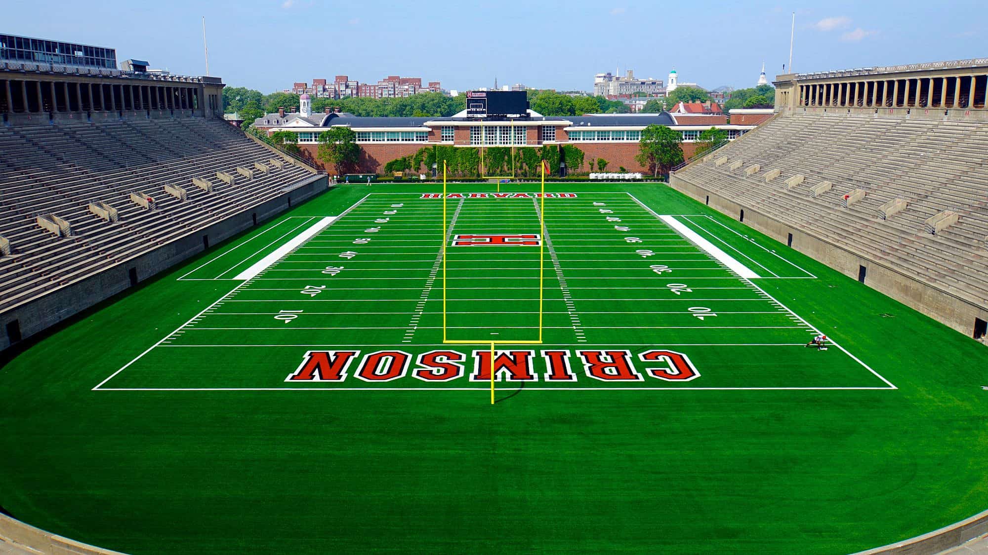 Harvard Stadium, built in 1903. Credit: Ted Eytan via Wikipedia.