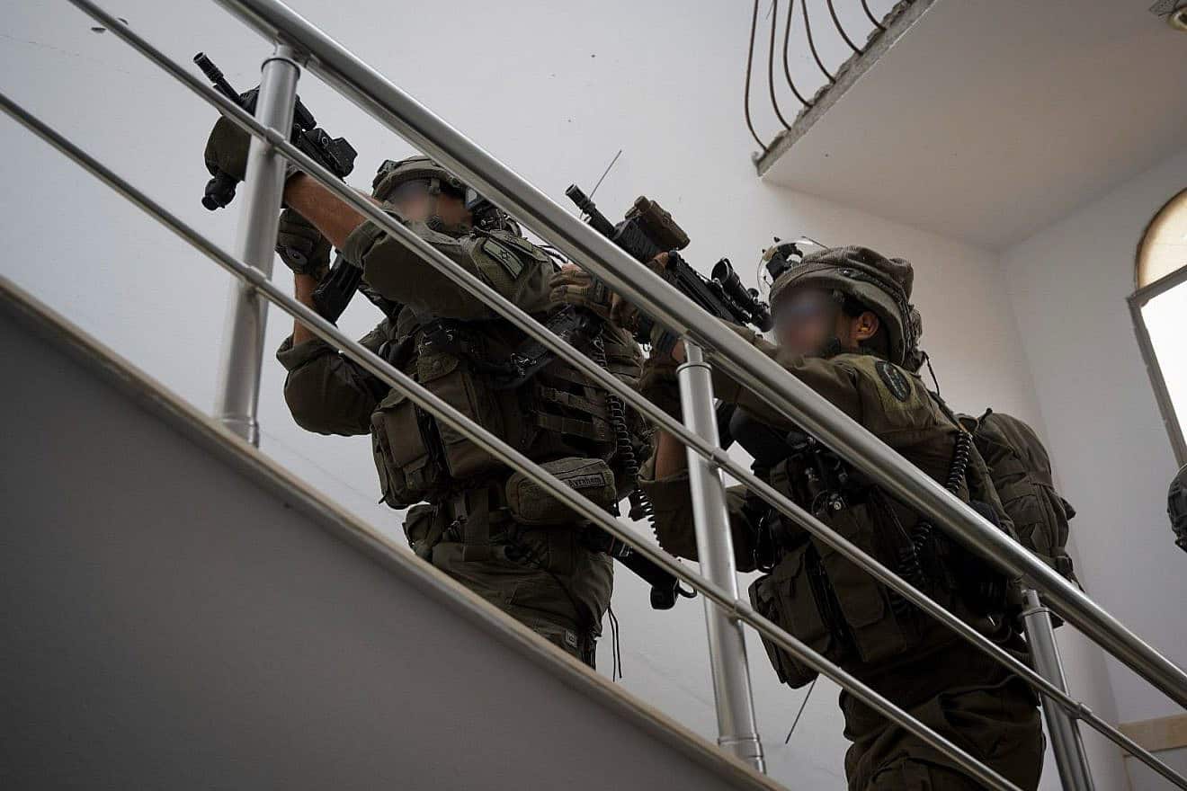 Israeli soldiers operate against Hamas terrorists in the Gaza Strip, Jan. 24, 2024. Credit: IDF.