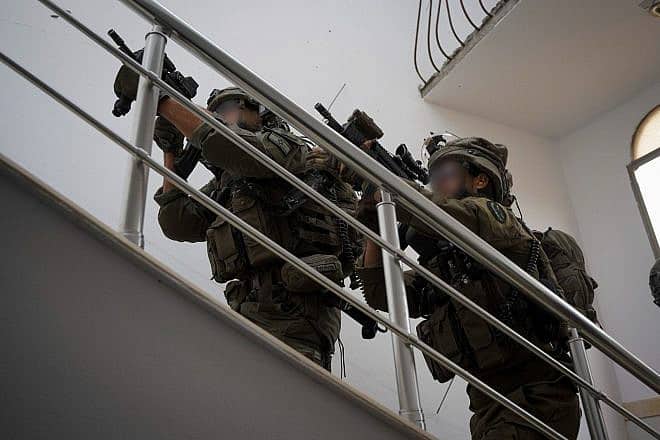 Israeli soldiers operate against Hamas terrorists in the Gaza Strip, Jan. 24, 2024. Credit: IDF.