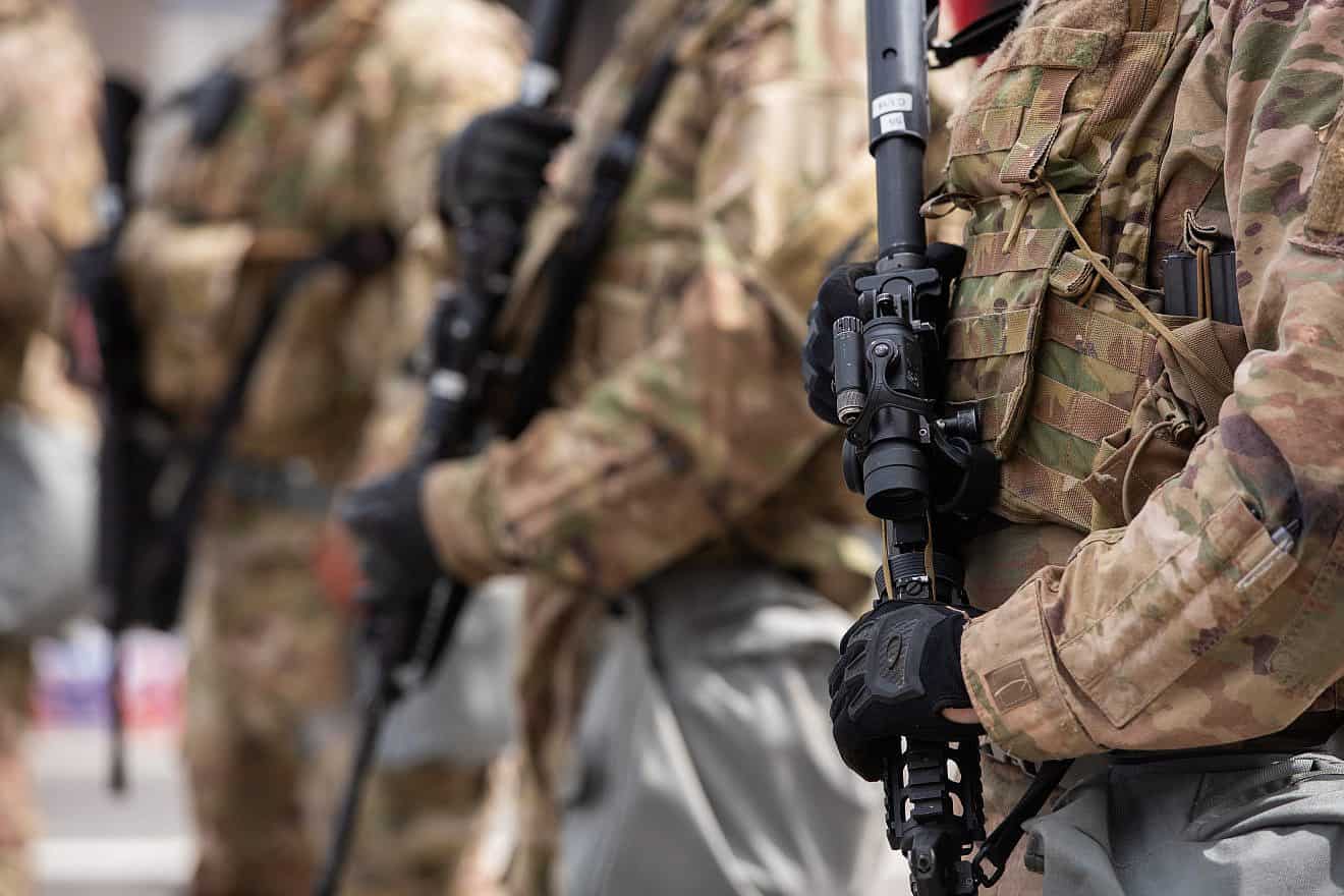 Californian National Guard troops in 2020. Credit: Hayk_Shalunts/Shutterstock.