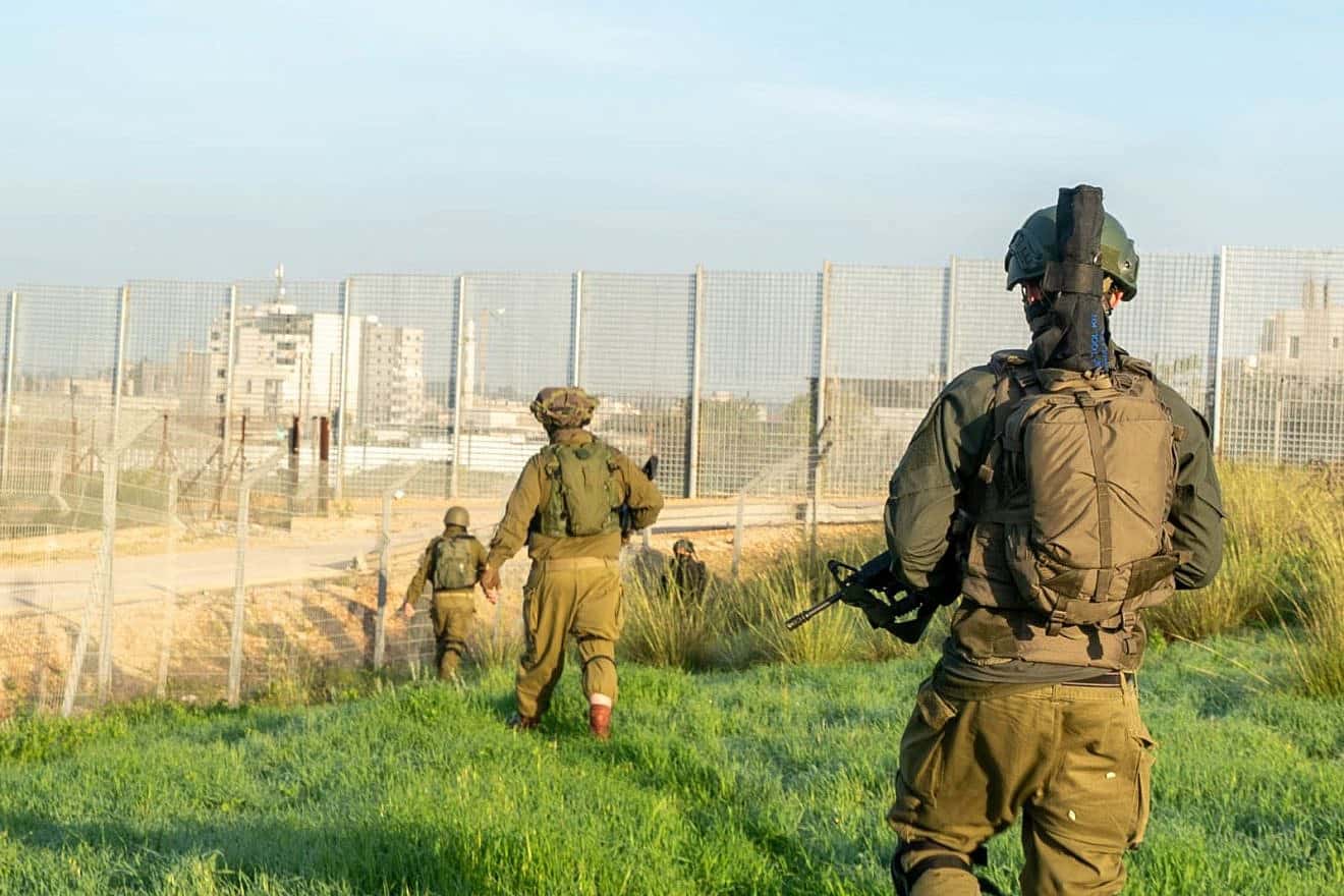 Israeli soldiers during operations in Judea and Samaria, Feb. 27, 2024. Credit: IDF.