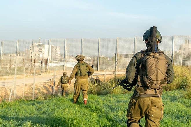 Israeli soldiers during operations in Judea and Samaria, Feb. 27, 2024. Credit: IDF.