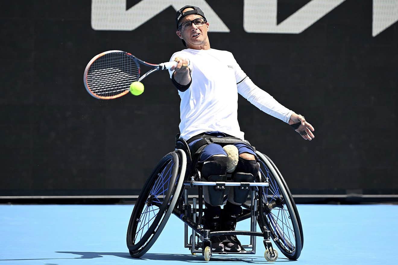 Our Guy Israeli wheelchair tennis star aims for Grand Slam sweep