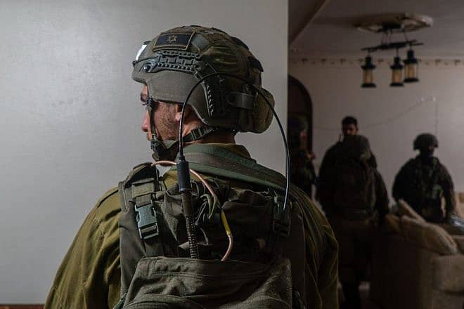 Israeli troops conduct operations in Judea and Samaria, Feb. 17, 2024. Credit: IDF.