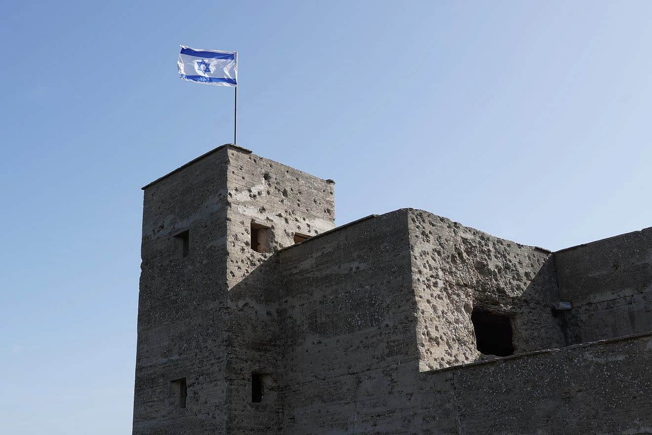 The ruins of the British Mandate police station in Ein Tina at the beginning of the the Amud Stream Nature Reserve in the Upper Galilee in northern Israel. Credit: Natalia Hanin/Shutterstock.