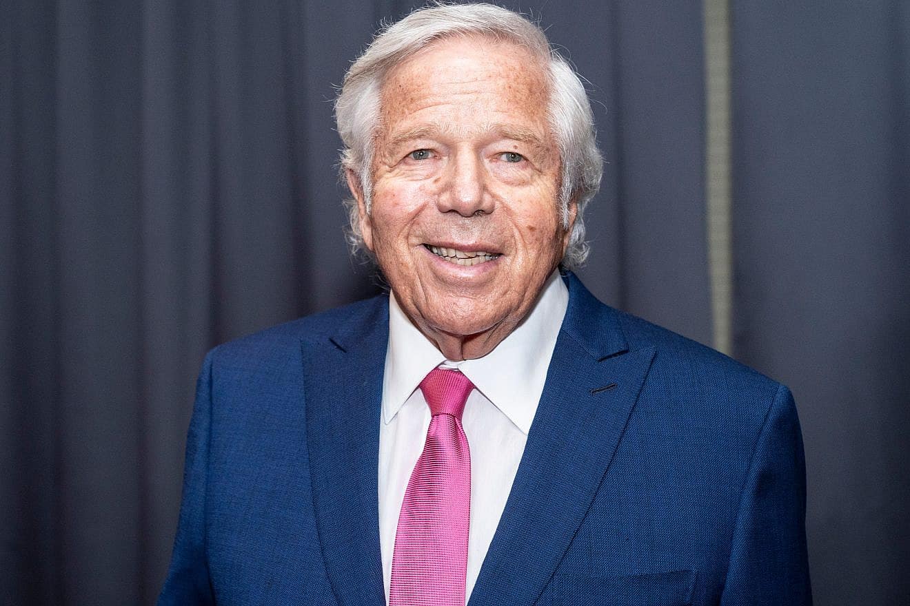 Robert Kraft at an awards ceremony in New York on May 18, 2022. Credit: Lev Radin/Shutterstock.