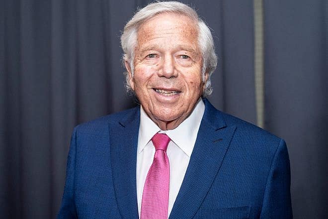 Robert Kraft at an awards ceremony in New York on May 18, 2022. Credit: Lev Radin/Shutterstock.