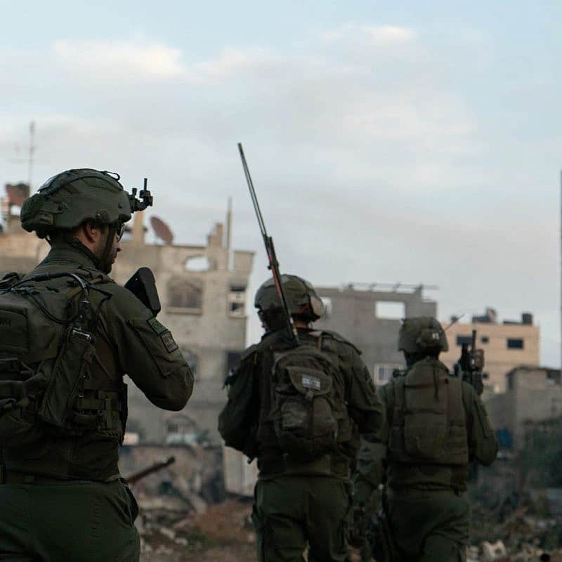 Israel Defense Forces activity in the Gaza Strip, Feb. 27, 2024. Credit: IDF.