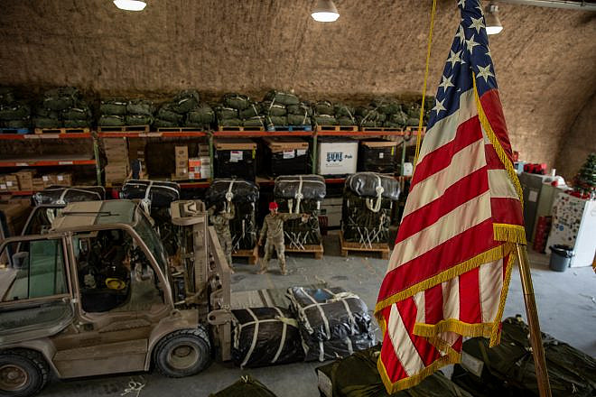 U.S. Central Command and the Royal Jordanian Air Force conducted a combined humanitarian assistance airdrop into Northern Gaza on March 5, 2024, at 2:30 p.m. (Israel time) to provide essential relief to civilians affected by the ongoing conflict. Credit: United States Army Central.