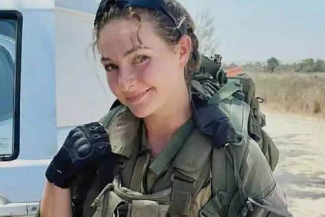 Lone soldier Lila Zucker. Credit: Courtesy.