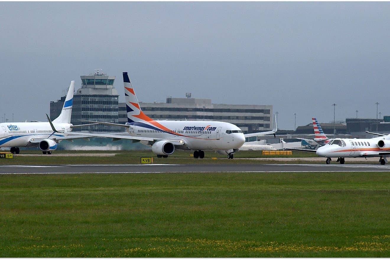 Manchester Airport. Source: Wikimedia Commons.