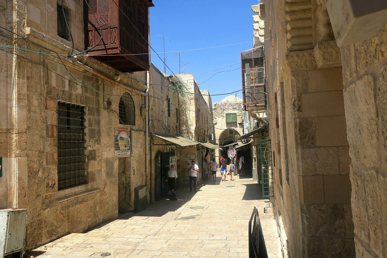 The Old City in Jerusalem. Photo by Menachem Wecker.