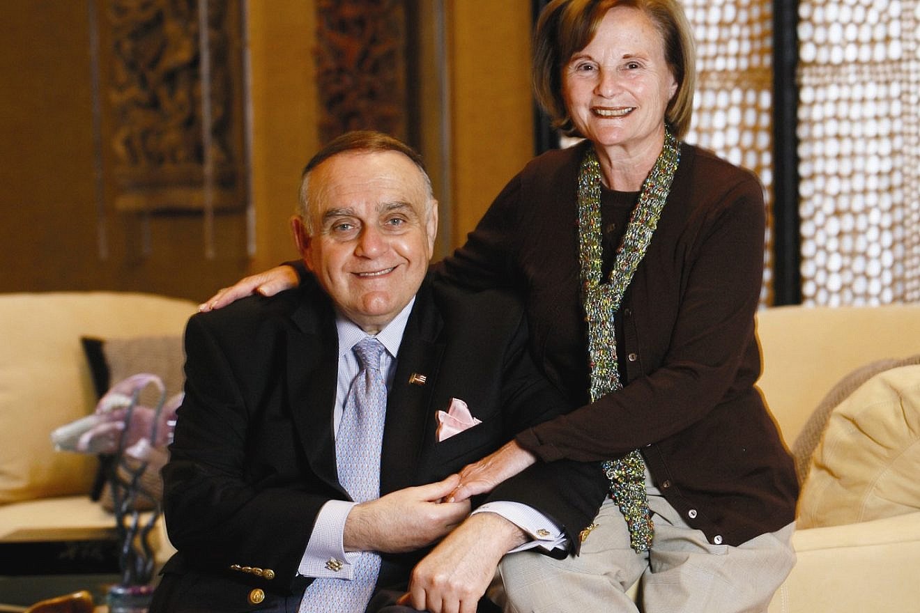 Leon and Toby Cooperman. Credit: Courtesy of Magen David Adom.
