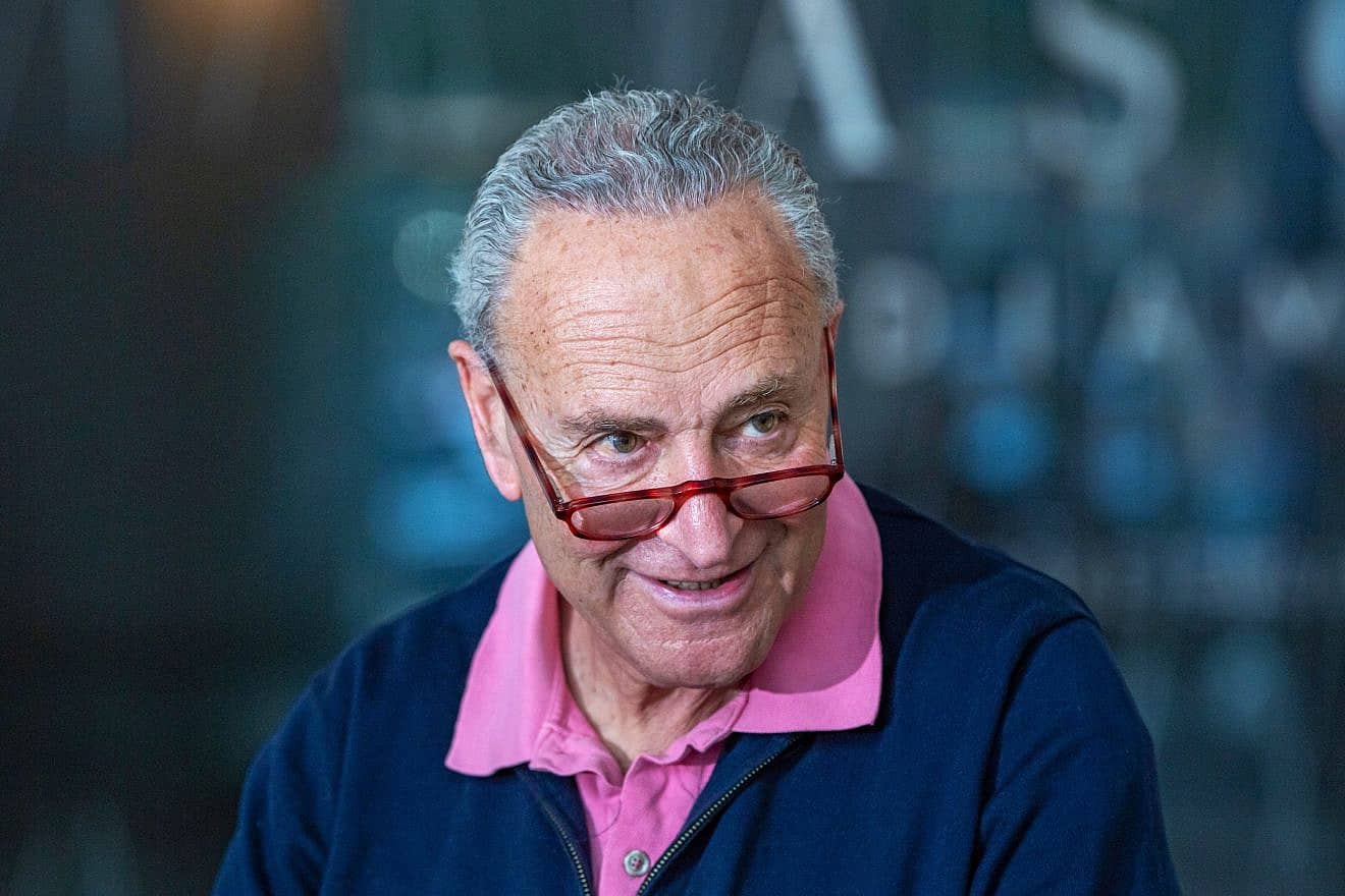 Senate Minority Leader Chuck Schumer (D-N.Y.). Credit: Ron Adar/Shutterstock.