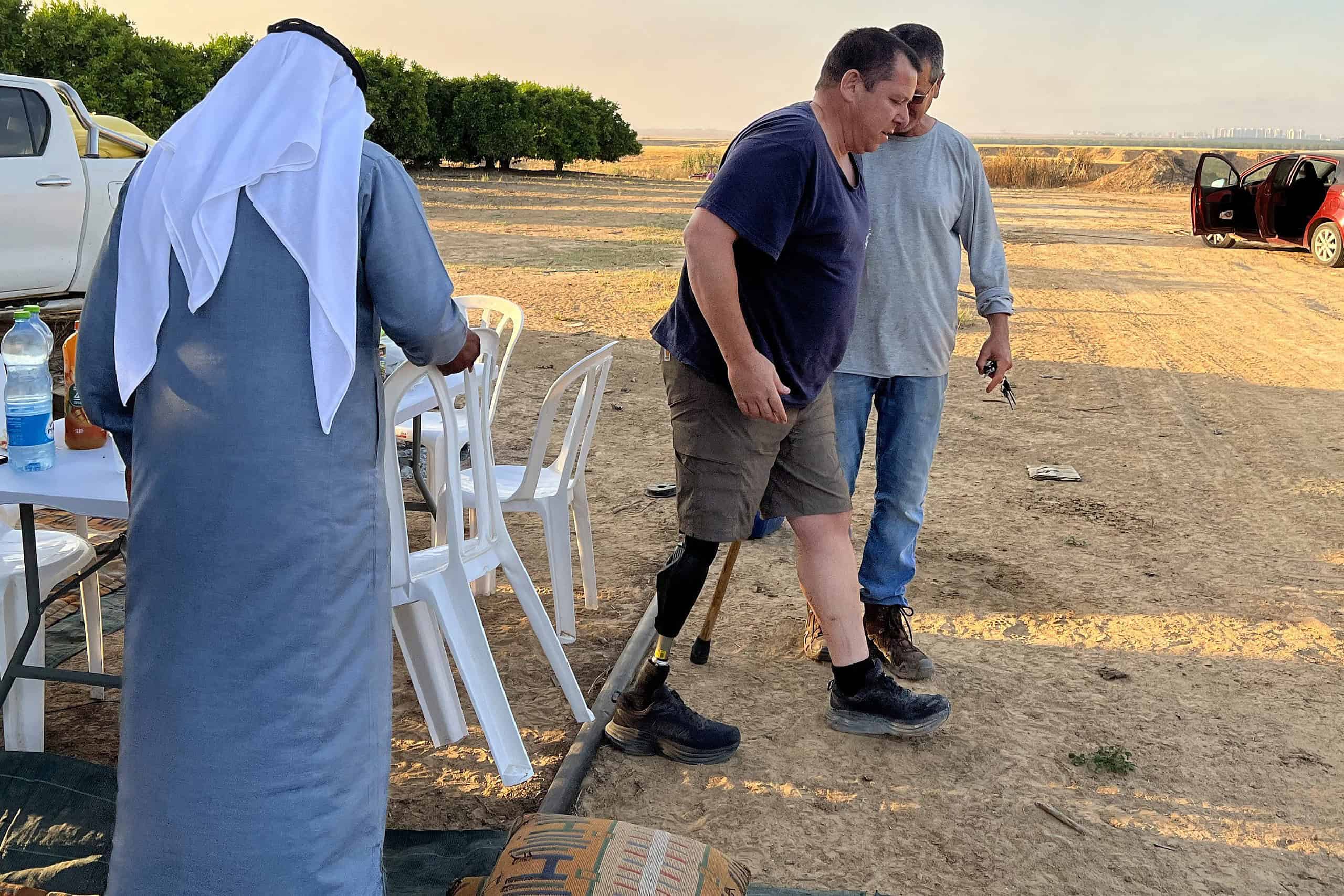 Avida Bachar at Kibbutz Be'eri