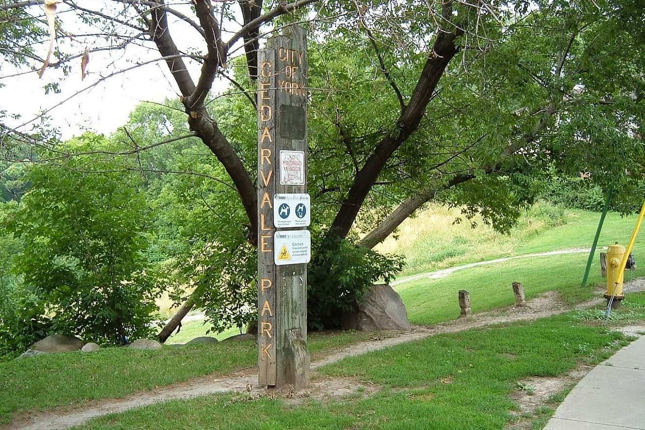 Cedarvale Park in Toronto, Canada. Credit: Wikimedia Commons.