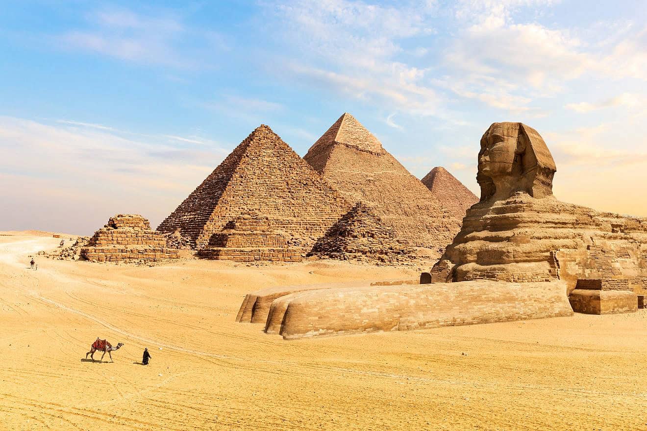 The Pyramids of Giza and the Great Sphinx in Egypt. Credit: Alex Anton/Shutterstock.