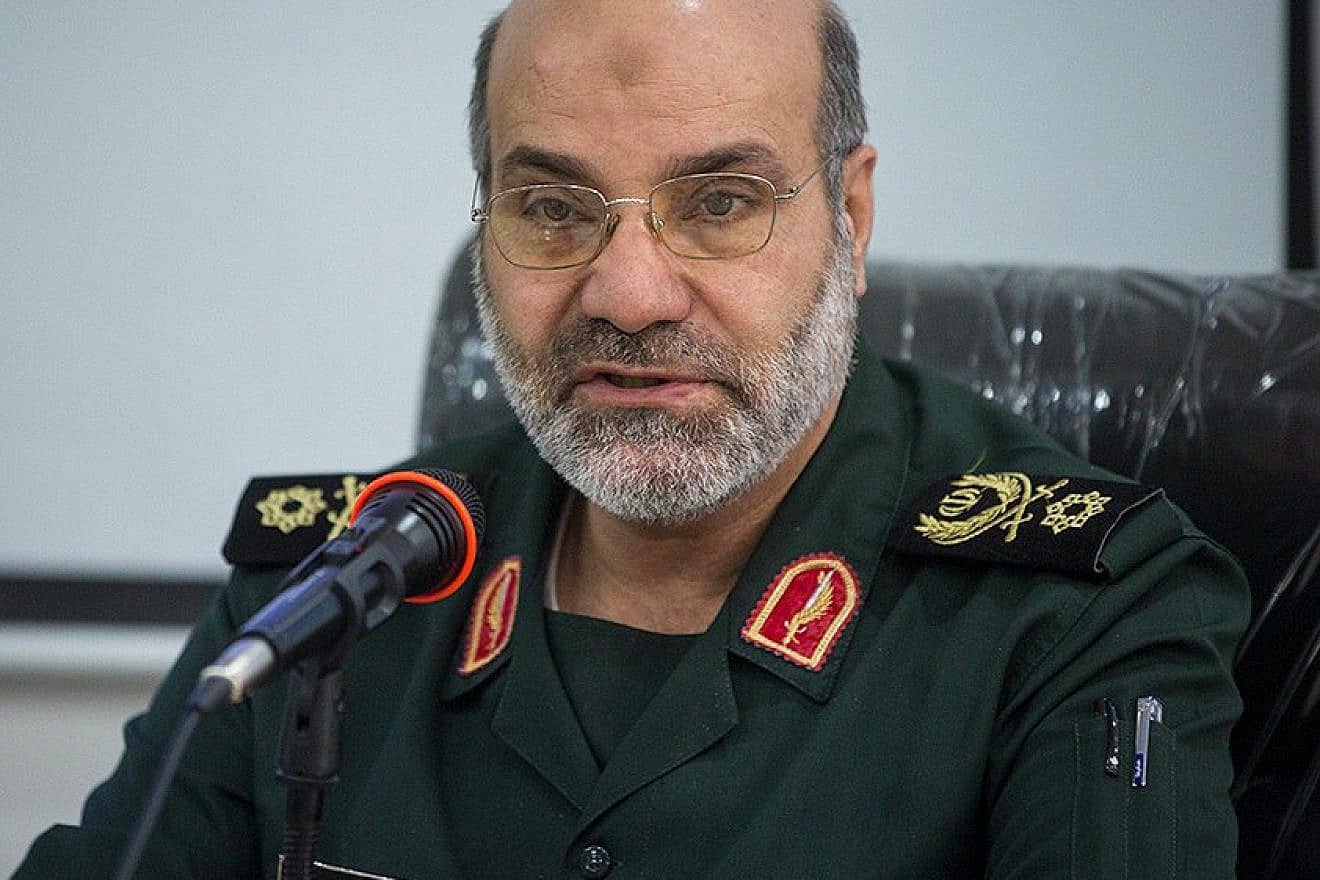 Slain IRGC Quds Force commander in Syria and Lebanon Brig. Gen. Mohammad Zahedi. Source: X.