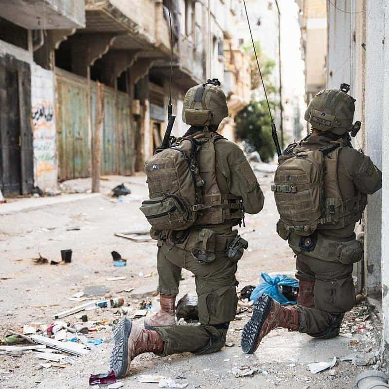 Israeli soldiers operating in the Gaza Strip, April 6, 2024. Credit: IDF.