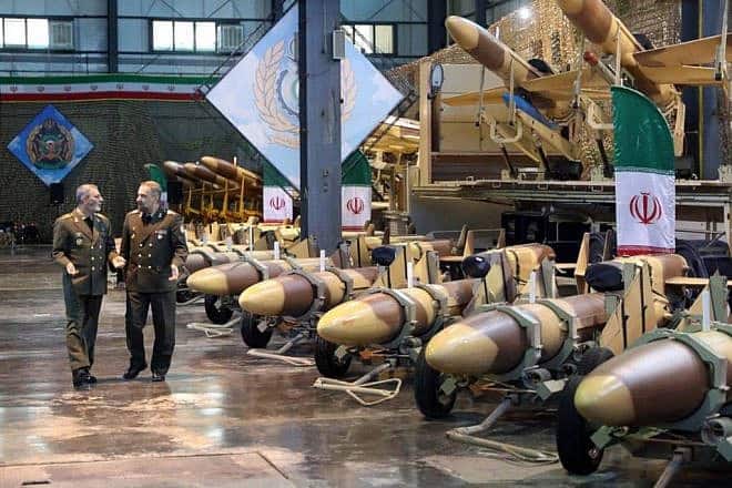 "Iran’s army receives homegrown combat drones." Source: Press TV.