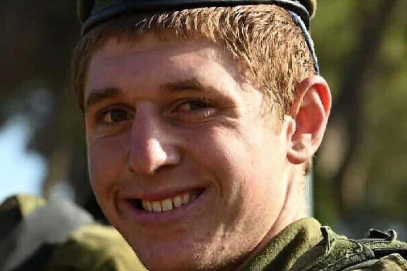 Israel Defense Forces Staff Sgt. Maoz Morell. Credit: Courtesy.