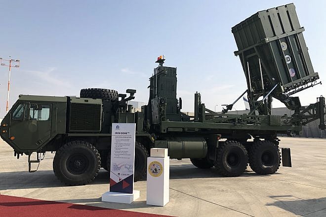 A U.S. Army Iron Dome anti-missile system sits on the apron at Ben Gurion Airport in Israel sometime in 2020. Credit: Jim Garamone/U.S. Department of Justice.