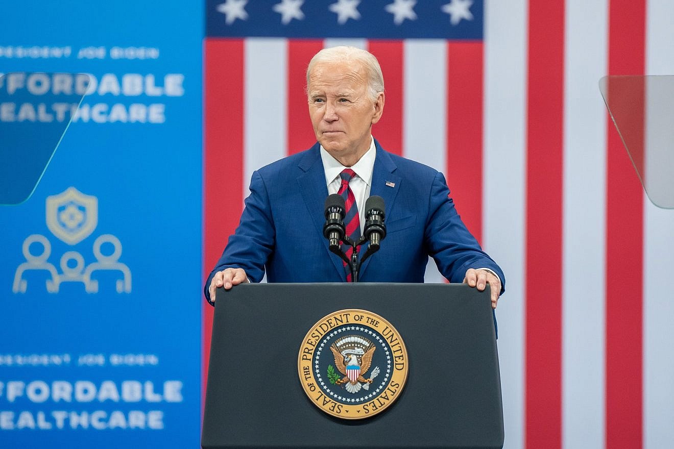 U.S. President Joe Biden delivers remarks on lowering healthcare costs at the Chavis Community Center in Raleigh, N.C., on March 26, 2024. Credit: Adam Schultz/White House.