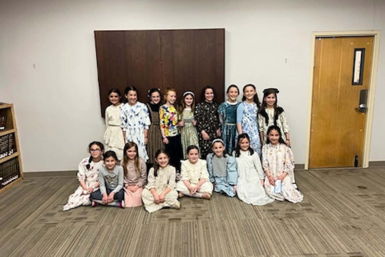 Torah Academy's third graders. Credit: Courtesy of Torah Academy.