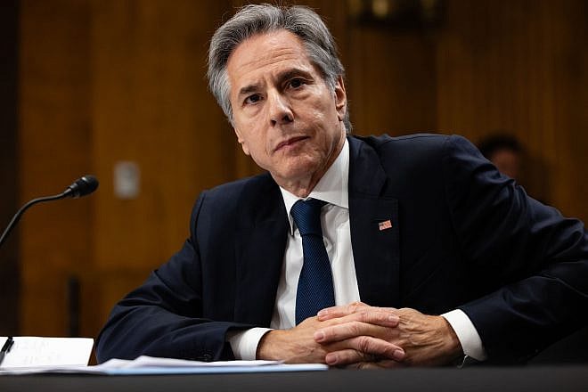 U.S. Secretary of State Antony Blinken testifies before the Senate Committee on Foreign Relations on the FY25 Department of State budget request on Capitol Hill in Washington, D.C., May 21, 2024. Credit: Chuck Kennedy/U.S. State Department.