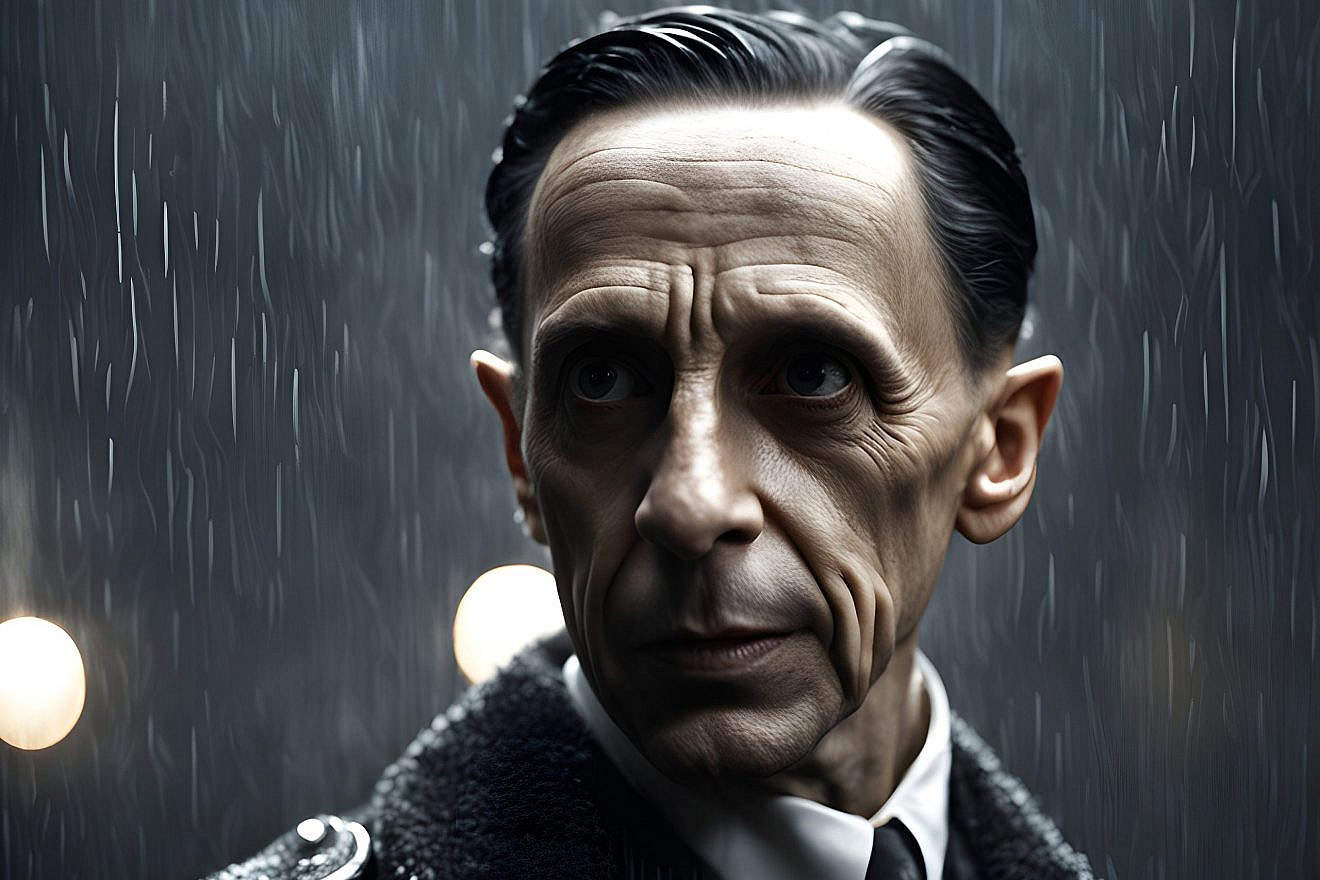 An illustrative image of Nazi propaganda chief Joseph Goebbels. Source: DeepAI.