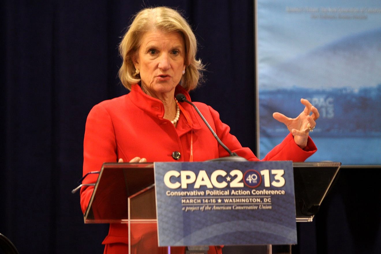 Sen. Shelley Moore Capito (R-W.Va.) speaks at the Conservative Political Action Conference (CPAC) in National Harbor, Md. on March 14, 2013. Credit: Gage Skidmore/Creative Commons.
