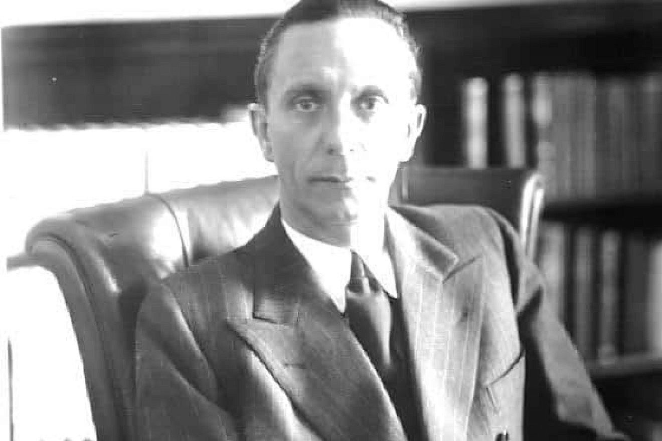 Joseph Goebbels, 1940. Credit: German Federal Archive via Wikimedia Commons.