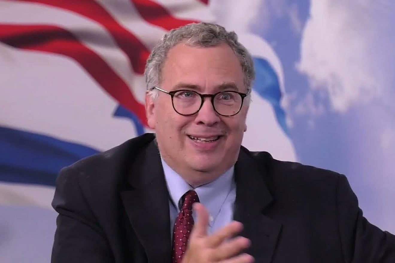 David Makovsky, director of the Washington Institute for Near East Policy Project on the Middle East Peace Process and a former official with the U.S. State Department. Source: AIPAC/YouTube.